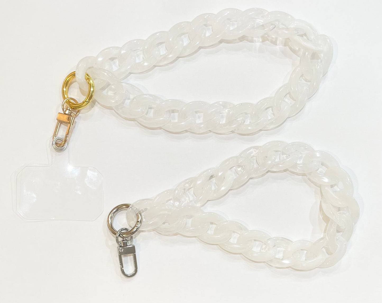 White Wristlet